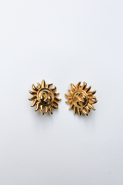 Boucle d'oreille à clip Versace