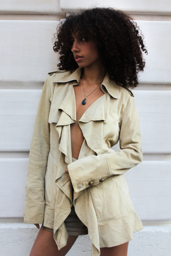 morgane beige 1 Veste Guess Jeans